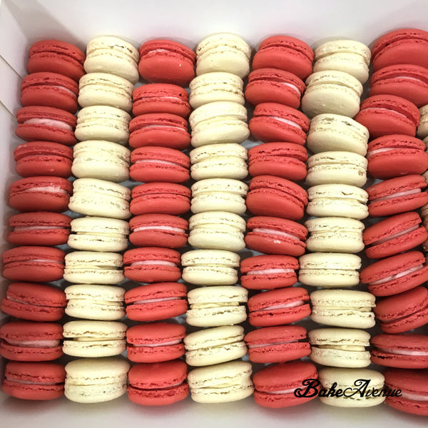 Color Theme Macarons (Red White)