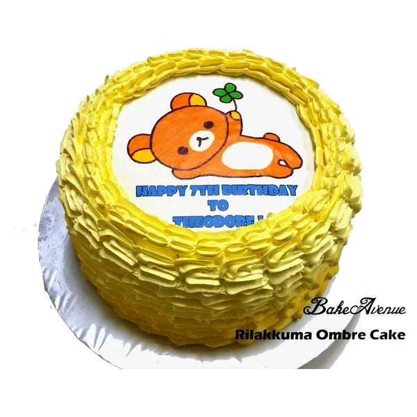 Rilakkuma Ombre Cake