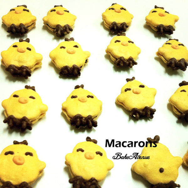 Rilakkuma Kiiroitori (Chicken) Macarons