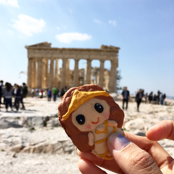 Country Icon (Greece) Macarons