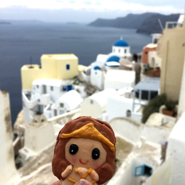 Country Icon (Greece) Macarons