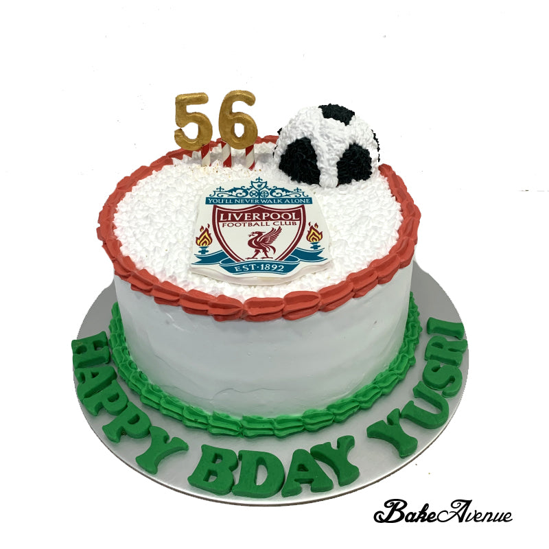 Edible Liverpool Cake Topper Personalised - Edible Printed Toppers