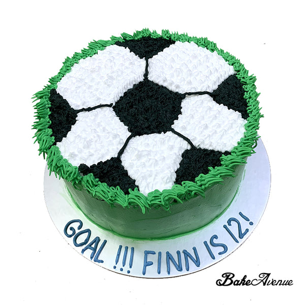 Sports Soccer Ombre Cake