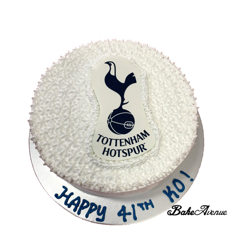 Sports Soccer - Tottenham Hotspur vanilla/ chocolate Cake (White Top)