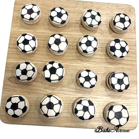 Football / Soccer Macarons