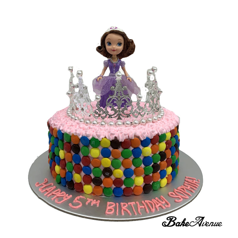 Doll Blueberry Cake | bakehoney.com
