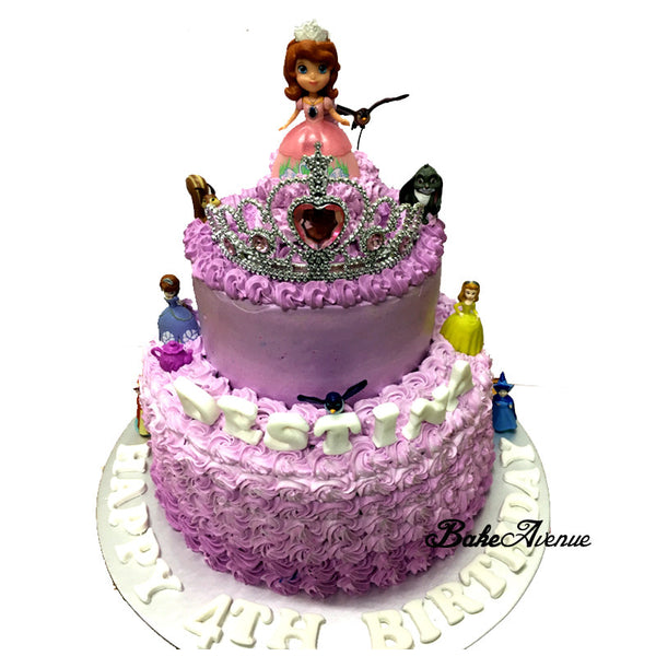 Sofia 2 Tiers Ombre Cake