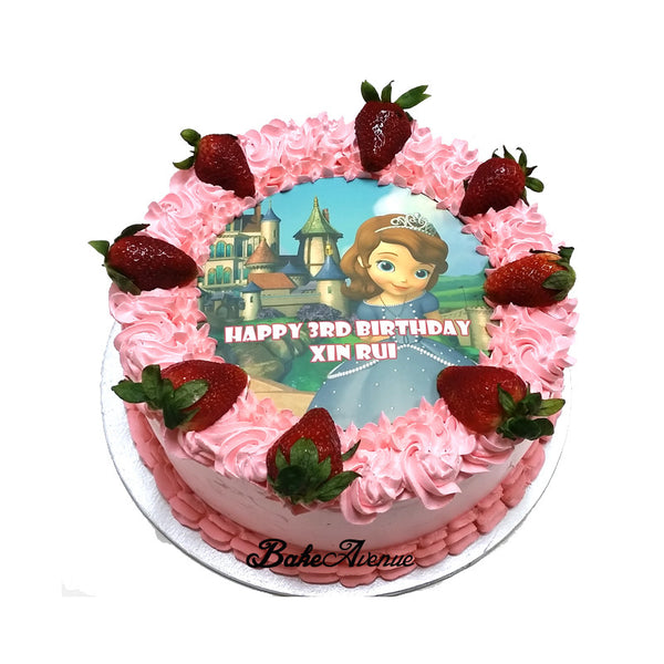 Sofia Strawberry Cake