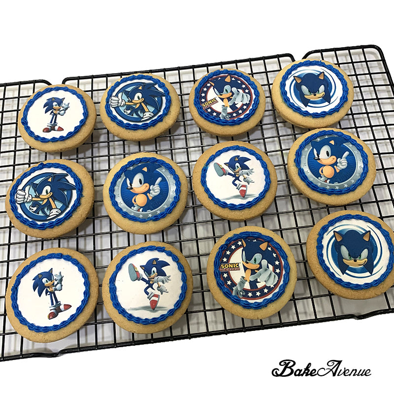 Sonic icing image Cookies