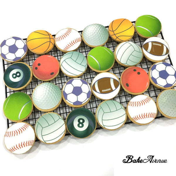Sports Theme Cookies