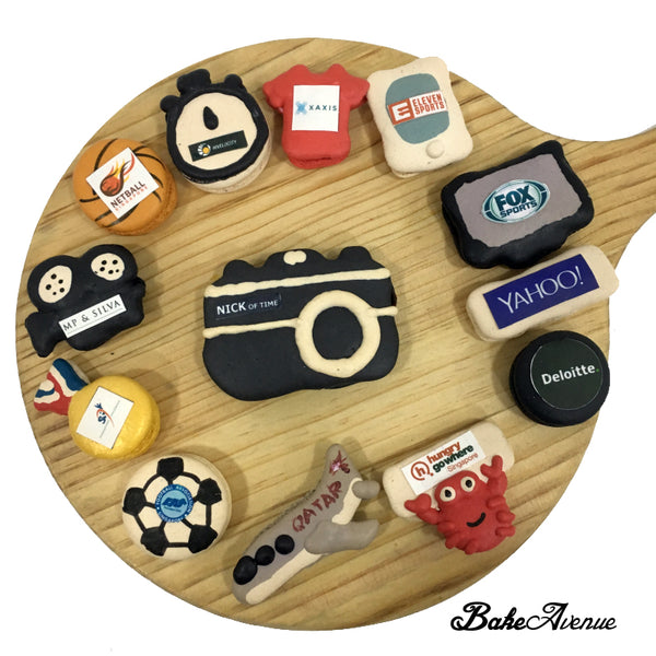 Corporate Orders - Customised Design Macarons | Company Logo