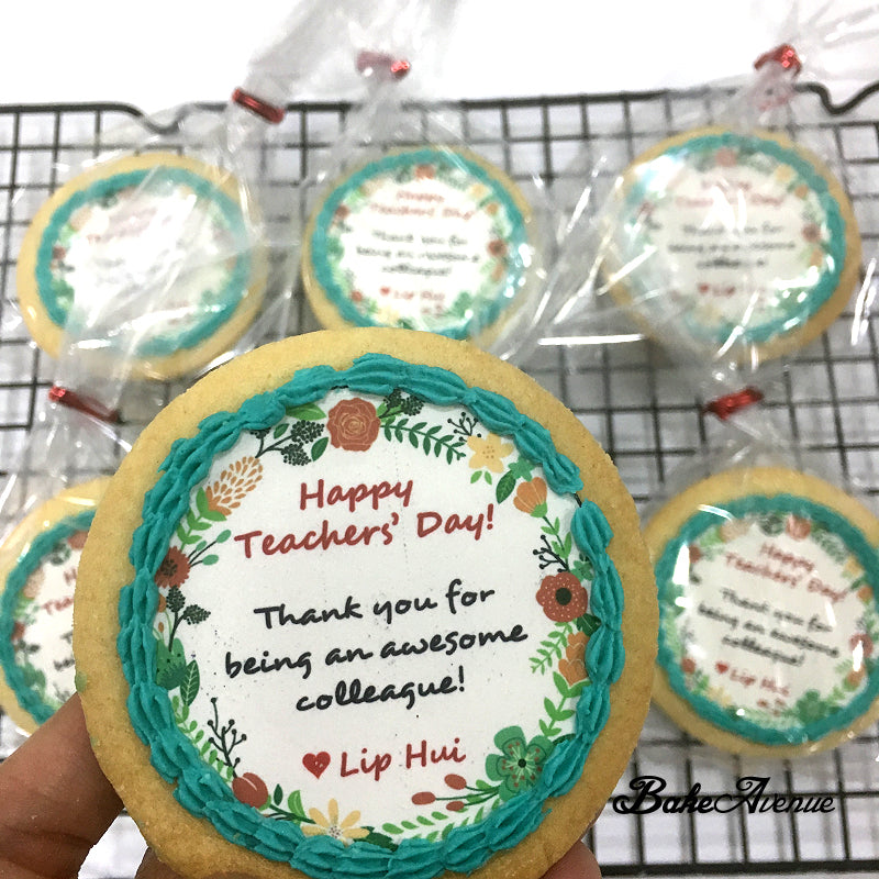 Teachers' Day Cookies (Personalised) - $3.30/Cookie