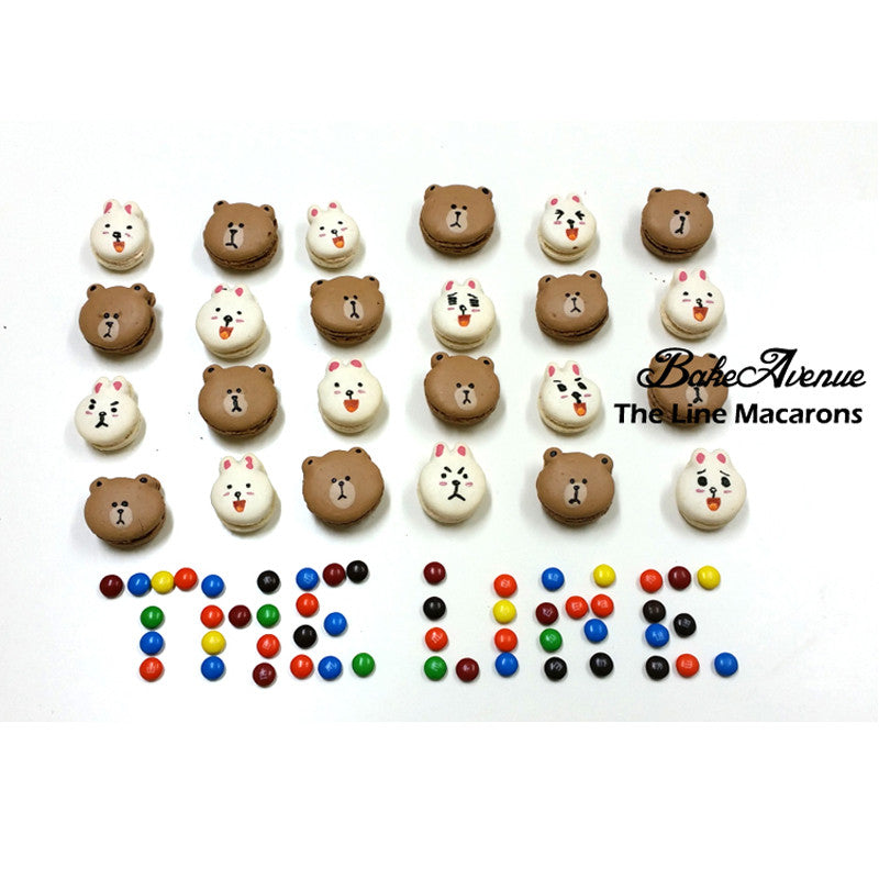 The Line Macarons - Brown & Cony