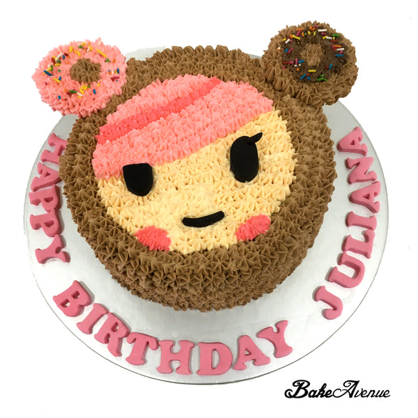 Tokidoki Donutella Face Cake