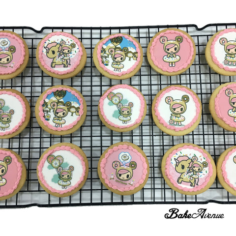 Tokidoki Donutello icing image Cookies