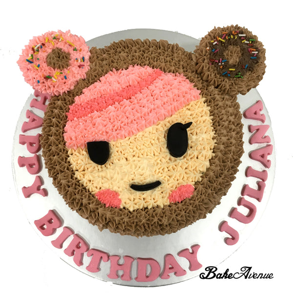 Tokidoki Donutella Face Cake