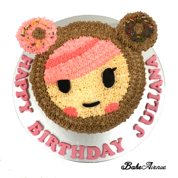 Tokidoki Donutella Face Cake