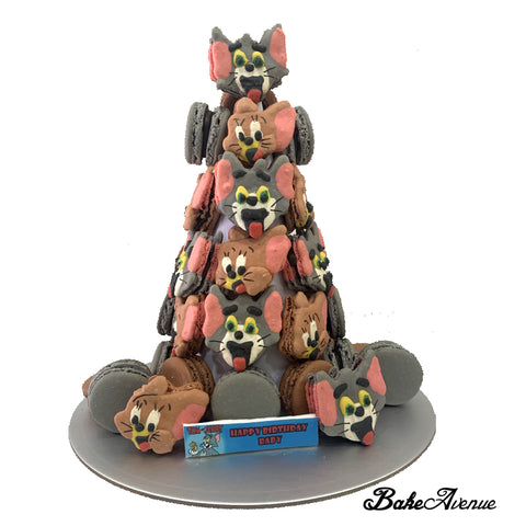 Tom & Jerry Macaron Tower