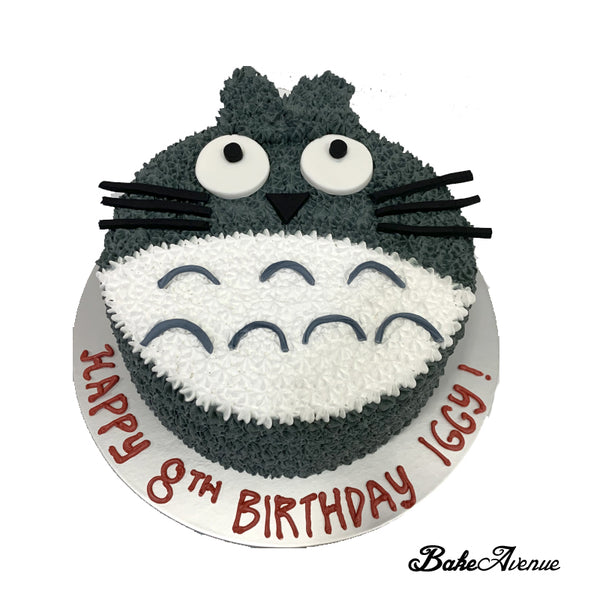 Totoro Face Cake