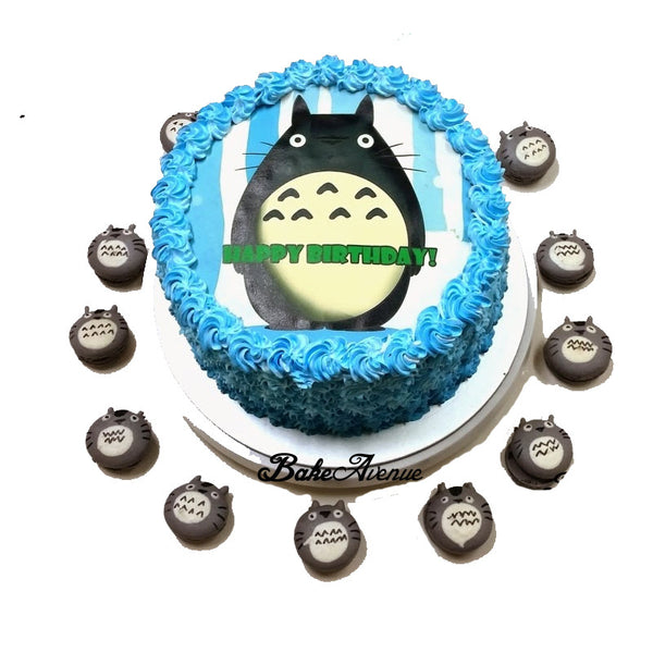 Totoro Ombre Cake