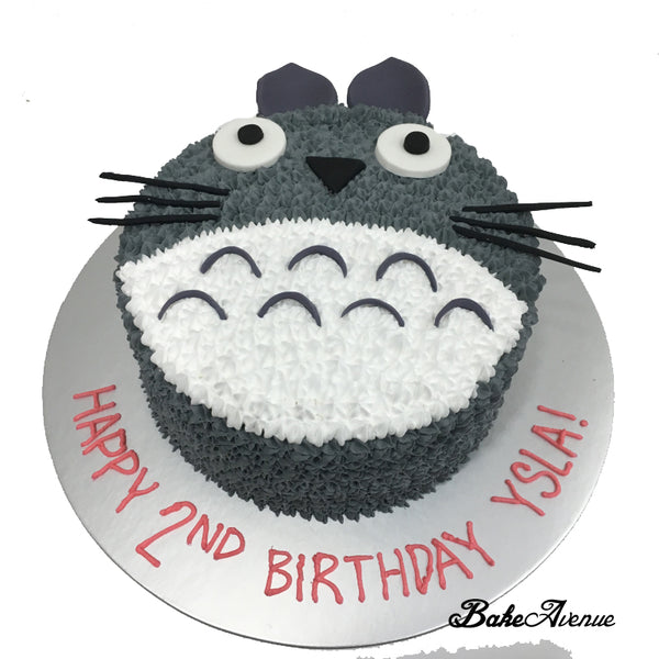 Totoro Face Cake