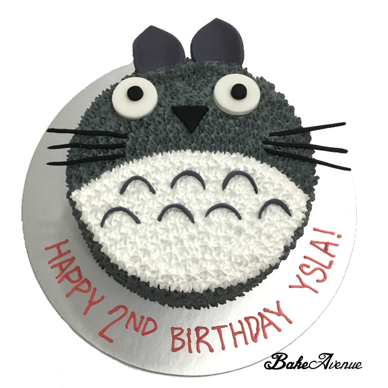 Totoro Face Cake
