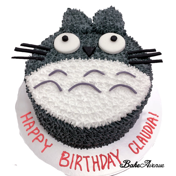 Totoro Face Cake