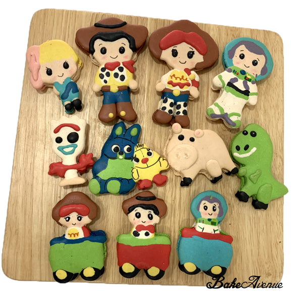 Toy Story (Full Body) Macarons Design - Large Size