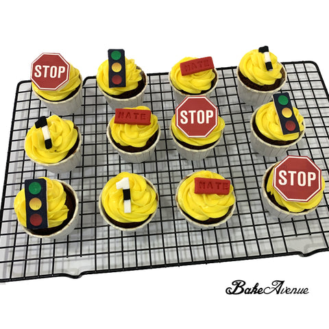 Traffic Theme Cupcakes