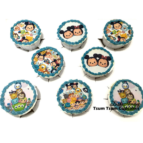 Tsum Tsum Cupcakes