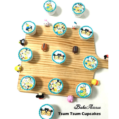 Tsum Tsum Cupcakes