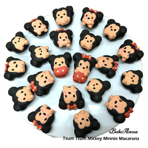Tsum Tsum Mickey Minnie Macarons
