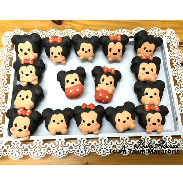 Tsum Tsum Mickey Minnie Macarons