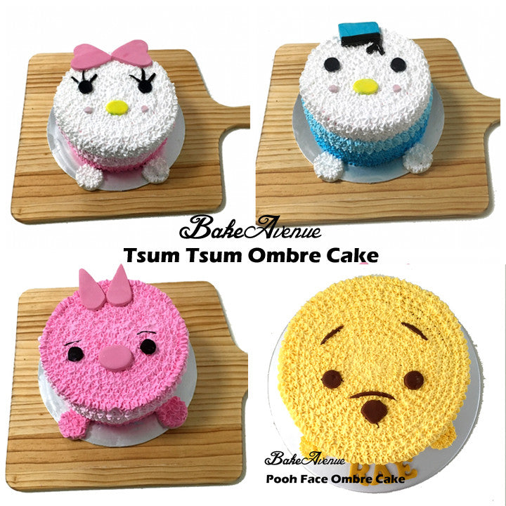 Tsum Tsum Ombre Cake Class