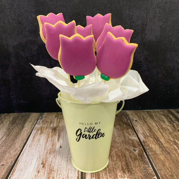 Corporate Orders - Tulip Cookie Pop - Occasion (Women's International Day)