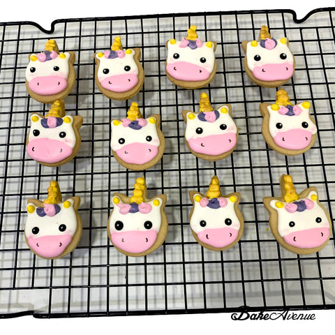 Unicorn Cookies (Design 1)