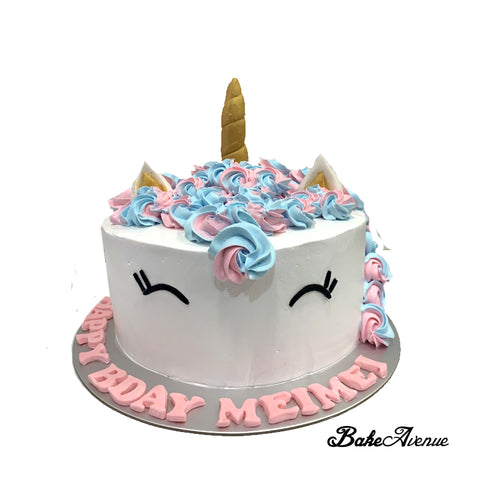 Unicorn Rainbow Cake (Design 3)