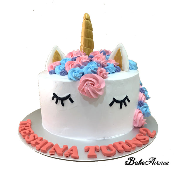 Unicorn Rainbow Cake (Design 1)