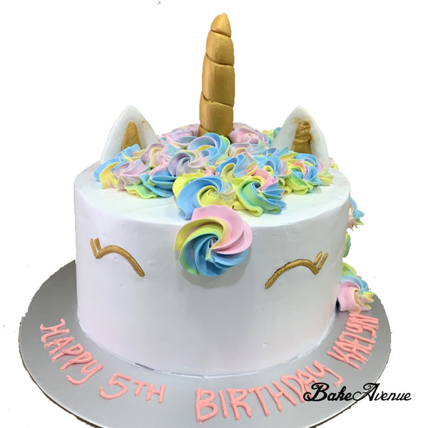 Unicorn Rainbow Cake (Design 2)