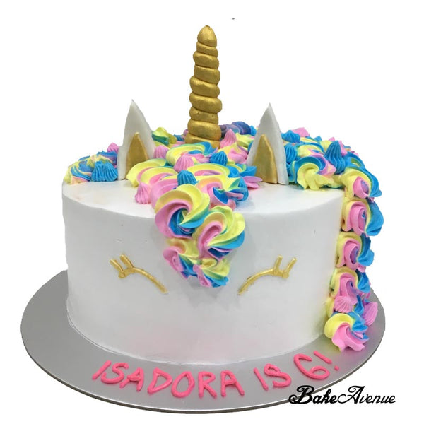 Unicorn Rainbow Cake (Design 2)