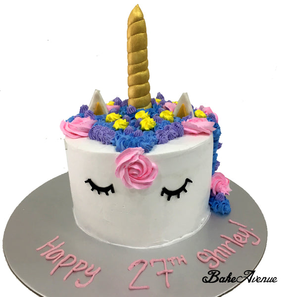 Unicorn Rainbow Cake (Design 1)