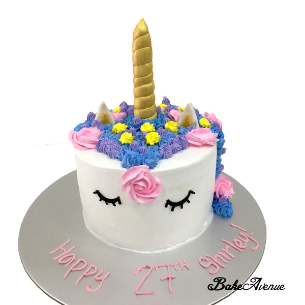 Unicorn Rainbow Cake (Design 1)