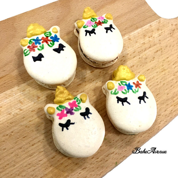 Hello Kitty/ Unicorn Macarons - Chocolate Ganache & Rose Fillings Baking Class