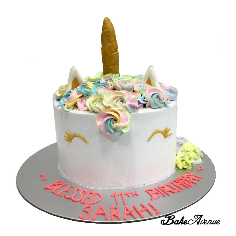 Unicorn Rainbow Cake (Design 2)