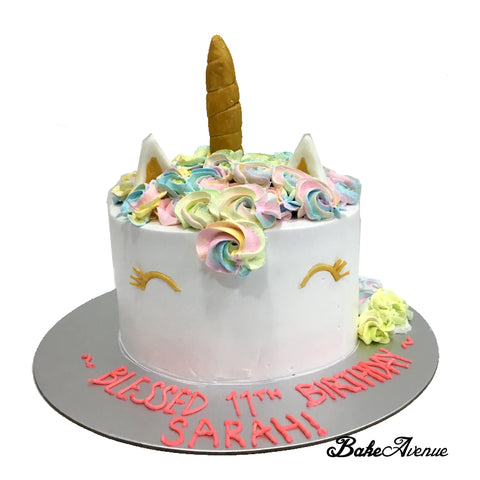 Unicorn Rainbow Cake (Design 2)
