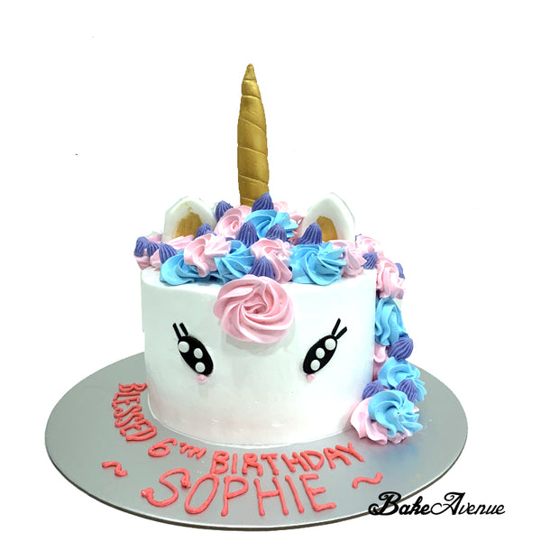 Unicorn Rainbow Cake (Design 5)
