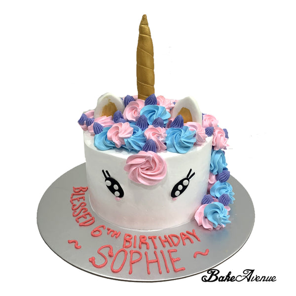 Unicorn Rainbow Cake (Design 5)