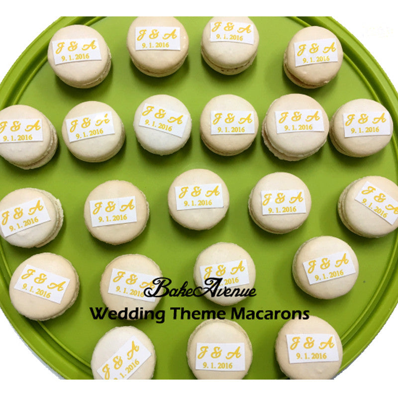 Wedding (Round) Macarons