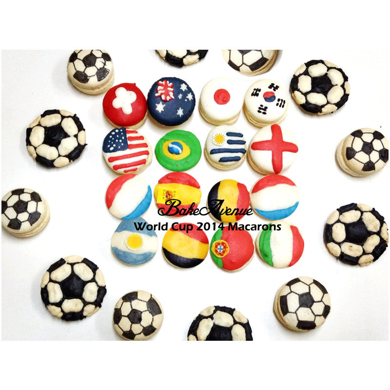 Sports - World Cup Macarons